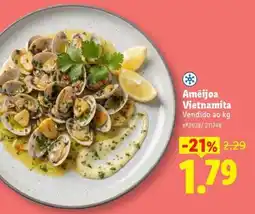 Lidl Amêijoa Vietnamita promoção
