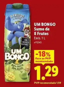 Lidl UM BONGO promoção