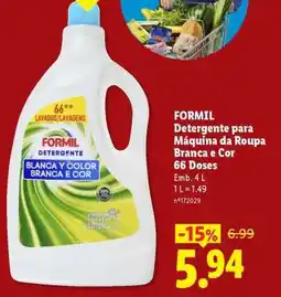 Lidl FORMIL promoção