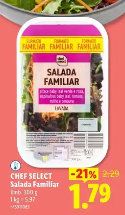 Lidl CHEF SELECT Salada Familiar promoção