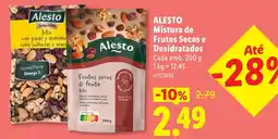 Lidl ALESTO Mistura de Frutos Secos e Desidratados Cada promoção
