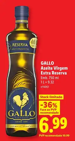 Lidl GALLO Azeite Virgem Extra Reserva promoção