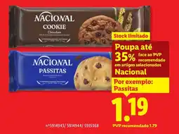 Lidl Nacional passitas promoção