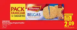 Lidl SABOROSA Bolachas Belgas Original Familiar Cada promoção
