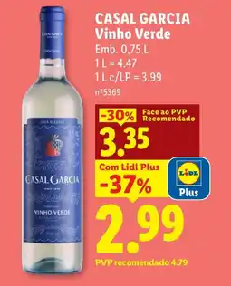 Lidl CASAL GARCIA Vinho Verde promoção
