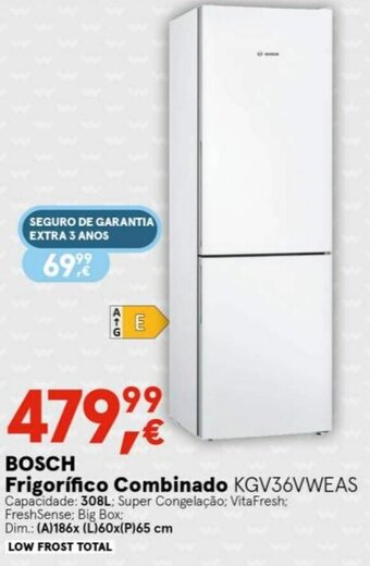 Worten Bosch Frigorífico Combinado promoção