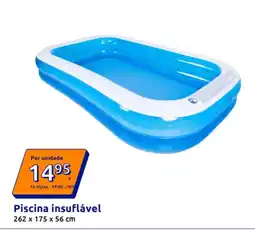 Action Piscina insuflável promoção