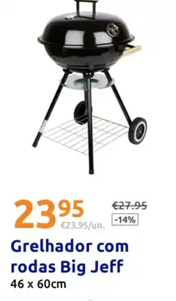 Action Grelhador com rodas Big Jeff promoção