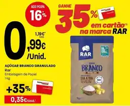 Intermarché Açúcar branco granulado rar promoção