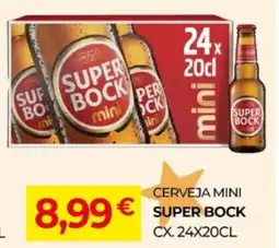 Miranda Supermercados Cerveja mini super bock promoção