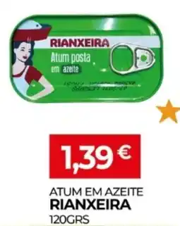 Miranda Supermercados Atum em azeite rianxeira promoção