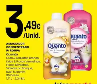 Intermarché Amaciador concentrado p/roupa promoção