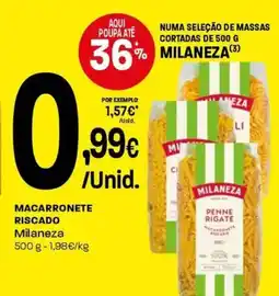 Intermarché Macarronete riscado milaneza promoção