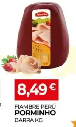Miranda Supermercados Fiambre perú porminho barra promoção
