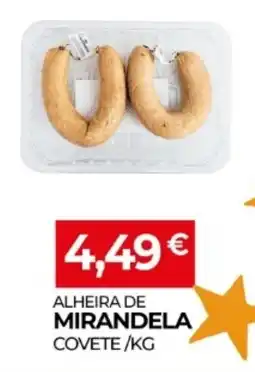 Miranda Supermercados Alheira de mirandela covete promoção