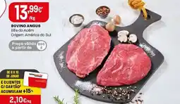 Intermarché Bovino angus bife do acēm promoção