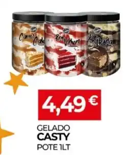Miranda Supermercados Gelado casty pote promoção