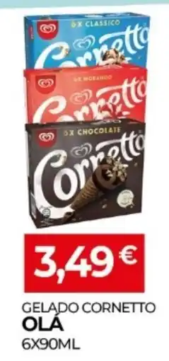Miranda Supermercados Gelado cornetto olá promoção