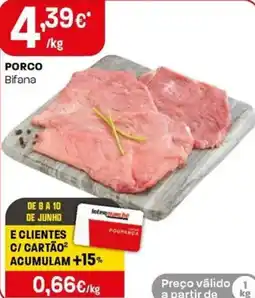 Intermarché Porco bifana promoção