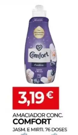 Miranda Supermercados Amaciador conc. comfort promoção