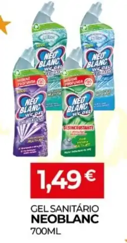 Miranda Supermercados Gel sanitário neoblanc promoção