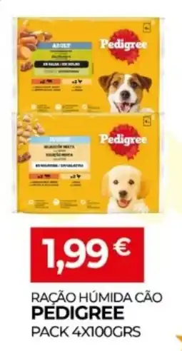 Miranda Supermercados Ração humida cão pedigree promoção