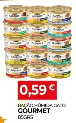 Miranda Supermercados Ração humida gato gourmet promoção
