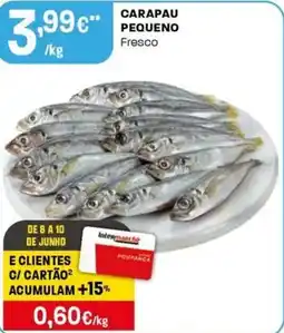 Intermarché Carapau pequeno fresco promoção