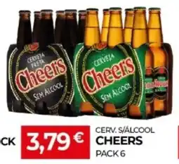 Miranda Supermercados Cerv. s/álcool cheers promoção