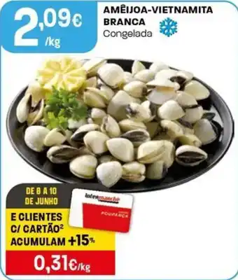 Intermarché Ameijoa-vietnamita branca promoção