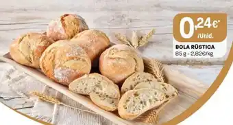 Intermarché Bola rústica promoção