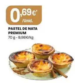 Intermarché Pastel de nata premium promoção