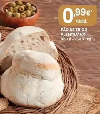 Intermarché Pão de trigo alentejano promoção