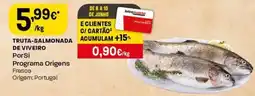 Intermarché Truta-salmonada de viveiro PorSi Programa Origens promoção