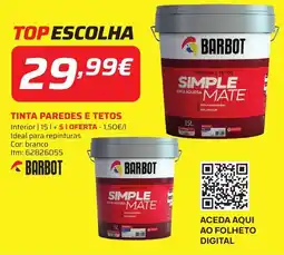 Bricomarché Tinta paredes e tetos promoção