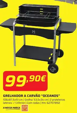 Bricomarché Grelhador a carvão "oceanos" promoção
