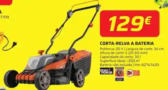 Corta-relva a bateria