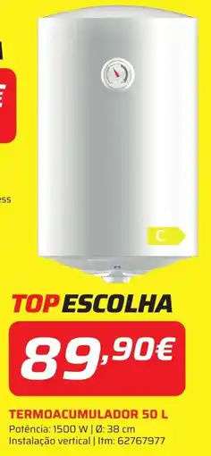 Bricomarché Termoacumulador promoção
