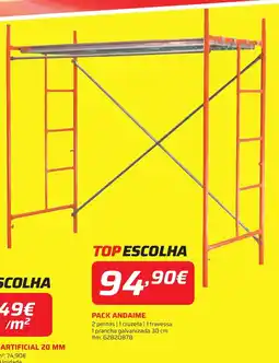 Bricomarché Pack andaime promoção