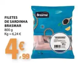 E.Leclerc Filetes de sardinha brasmar promoção