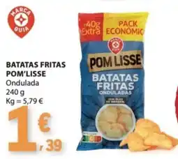 E.Leclerc Batatas fritas pom'lisse ondulada promoção