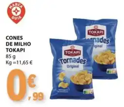 E.Leclerc Cones de milho τοκαρι promoção