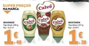 E.Leclerc Maionese Calvé promoção