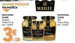 E.Leclerc Mostarda dijon original promoção