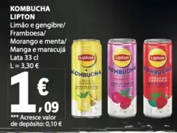 E.Leclerc Kombucha lipton promoção