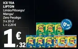 E.Leclerc Ice tea lipton promoção
