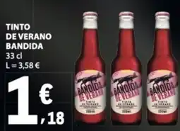 E.Leclerc Tinto de verano bandida promoção