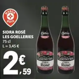 E.Leclerc Sidra rosé les goelleries promoção
