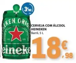 E.Leclerc Cerveja com álcool heineken promoção