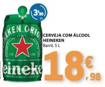 E.Leclerc Cerveja com álcool heineken promoção